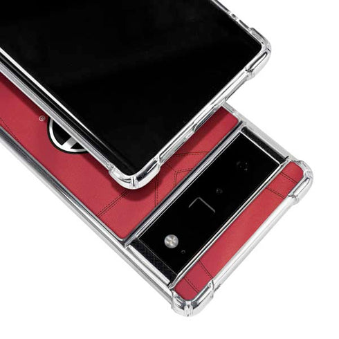 University of Georgia Red Jersey Google Pixel 6 Clear Case
